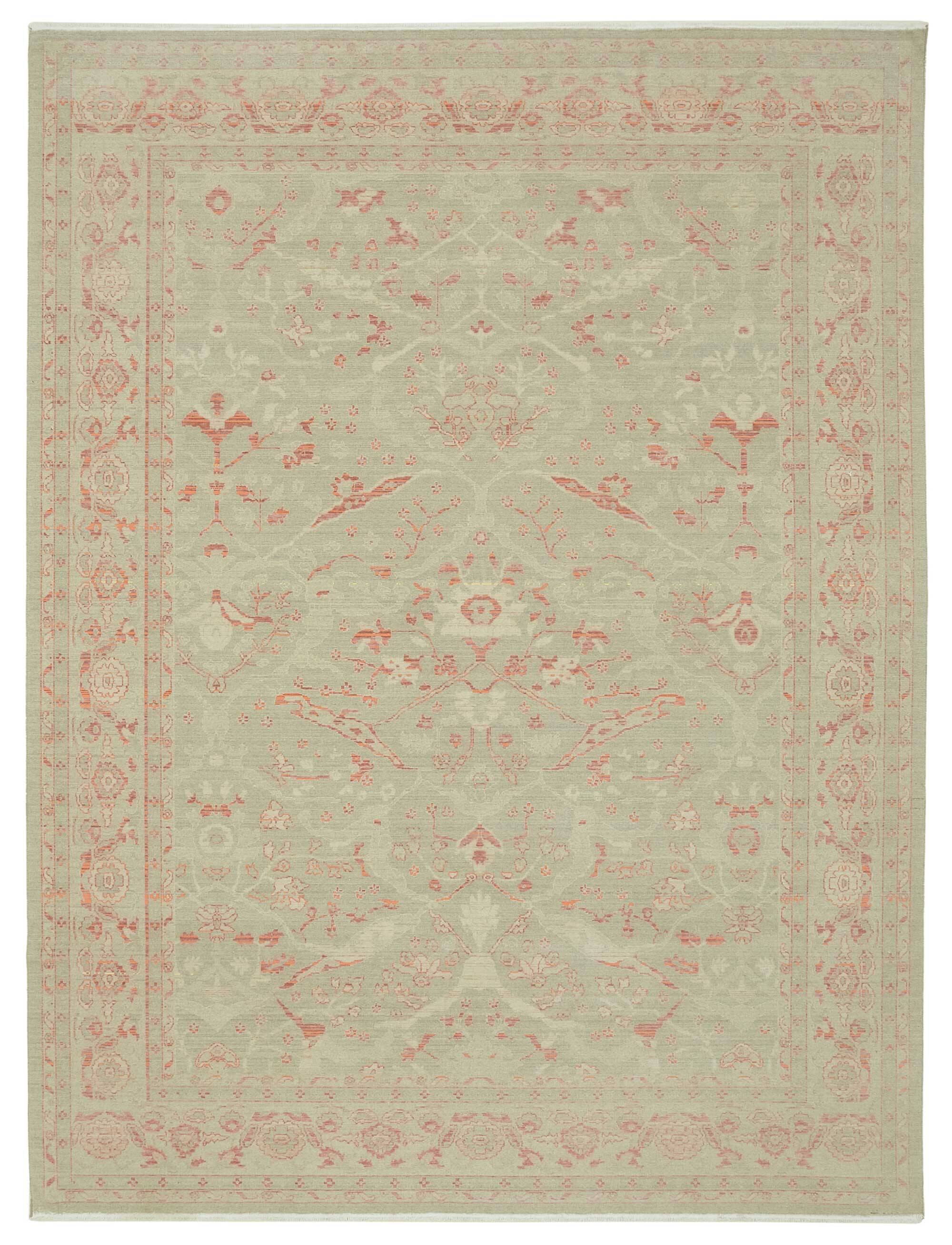 Turkish Handcrafted Loom Oushak Rug 289 cm x 381 cm