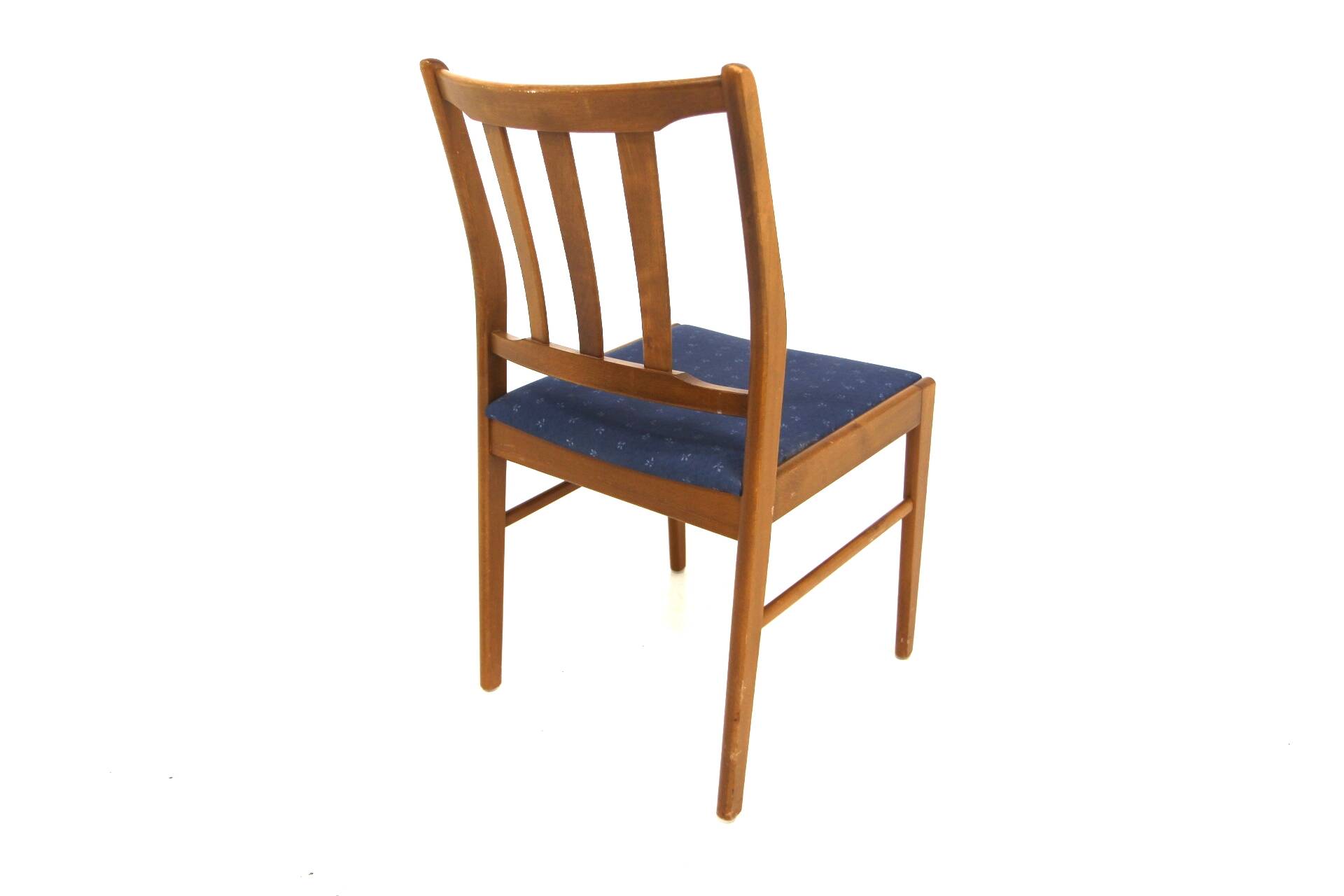 Set of 4 Scandinavian beech chairs, Sweden, 1960