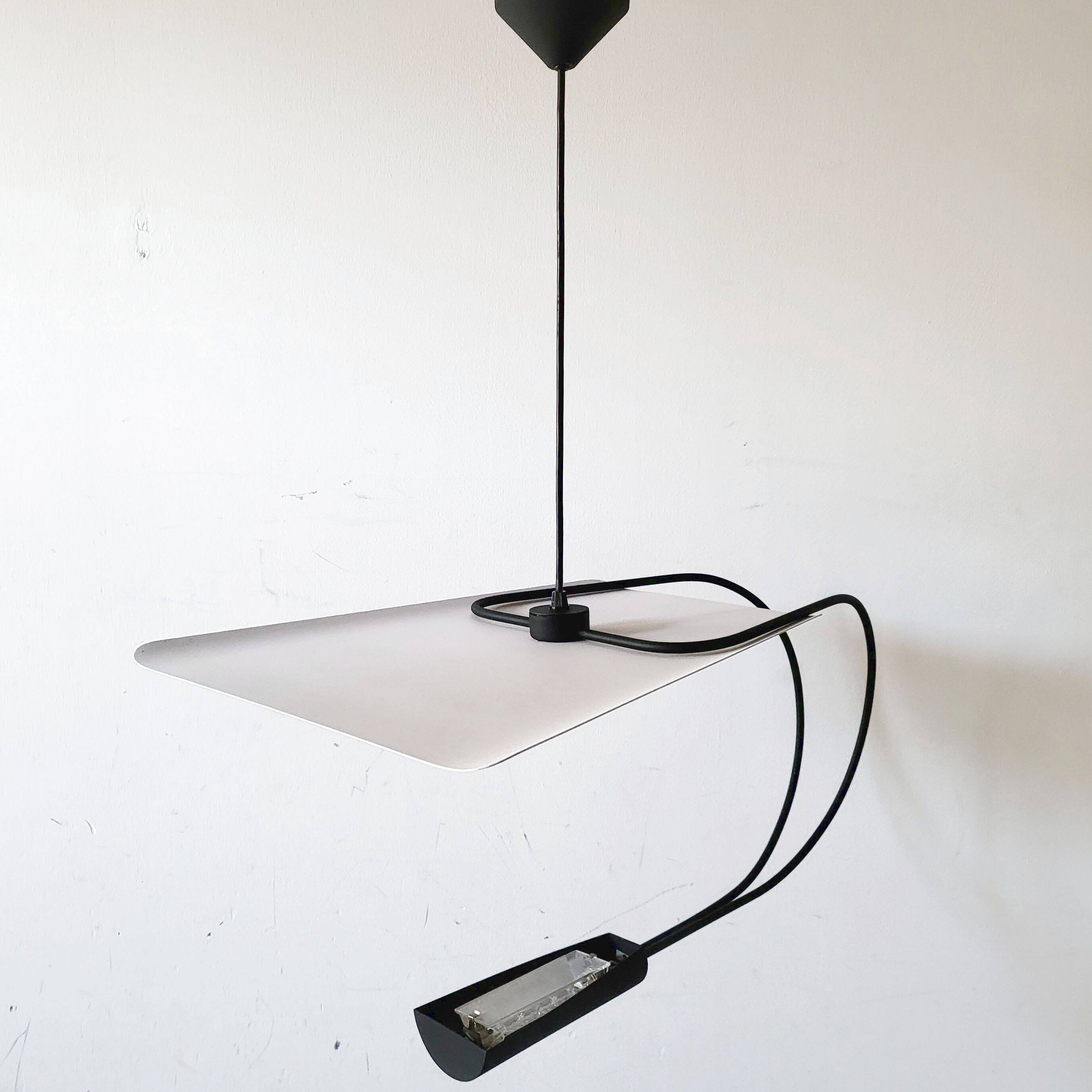 Lucien Gau pendant light vintage 1980