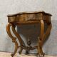Console galbée époque Napoléon III en acajou vers 1850