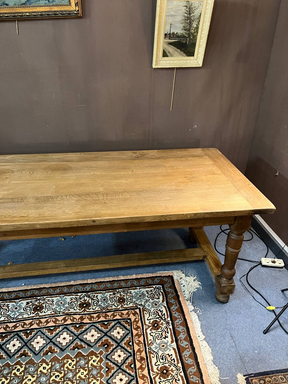 Farmhouse dining table