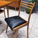 Vintage Scandinavian set – extendable table & 6 chairs