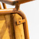 Série de six chaises bistrot métalliques 1950’