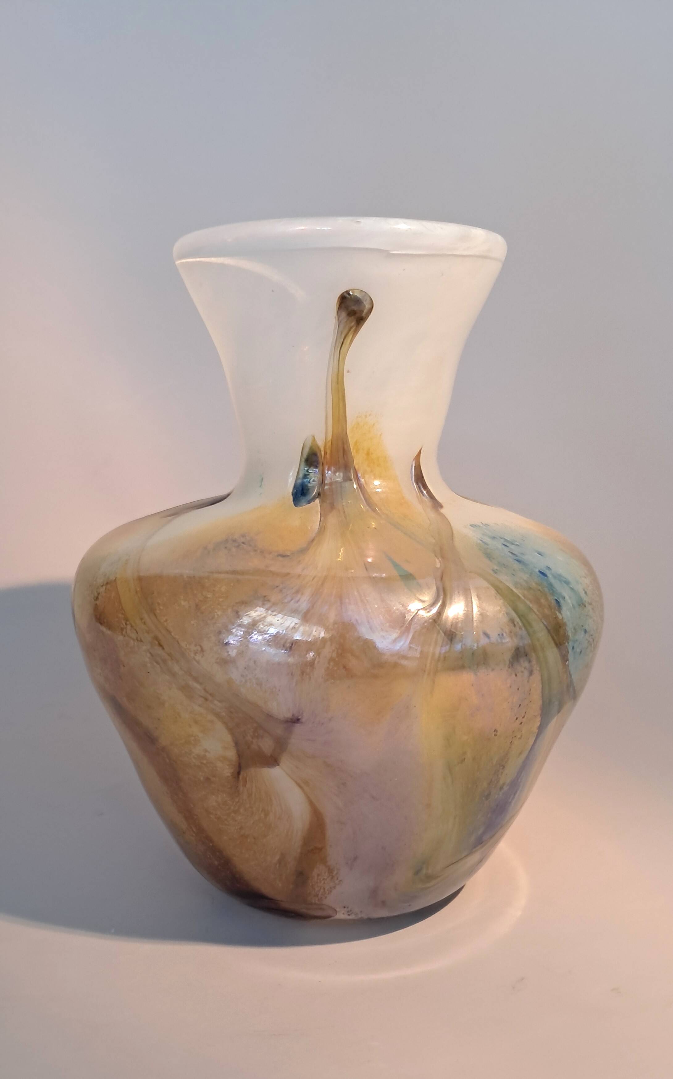 Vase Maure Vieil Mick & Bob Le Bleis 1960/1970 vintage.