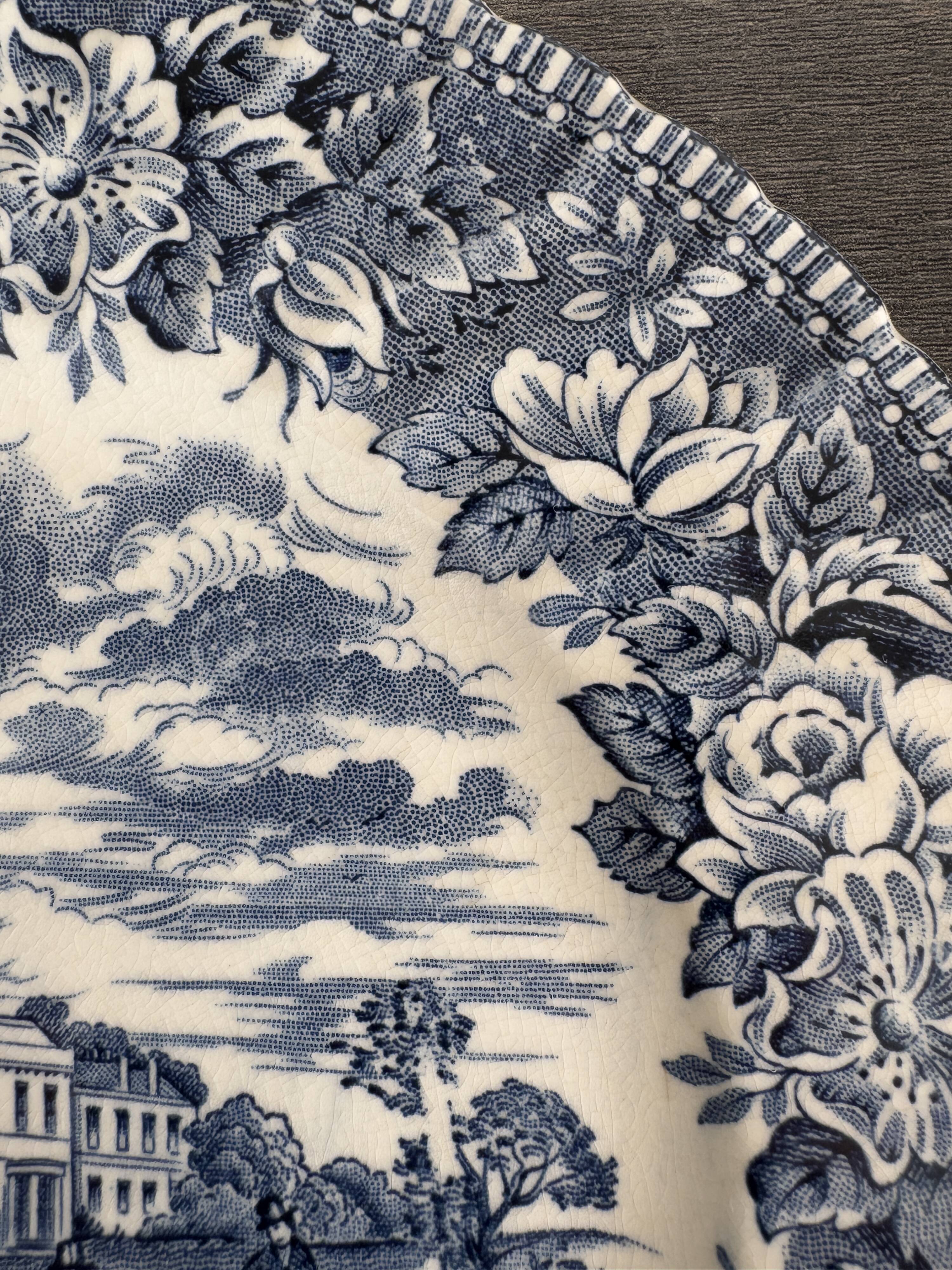 Set of 2 England's Heritage porcelain plates