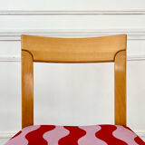 Paire de chaises en orme, années 1970