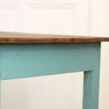 Patinoed wooden table