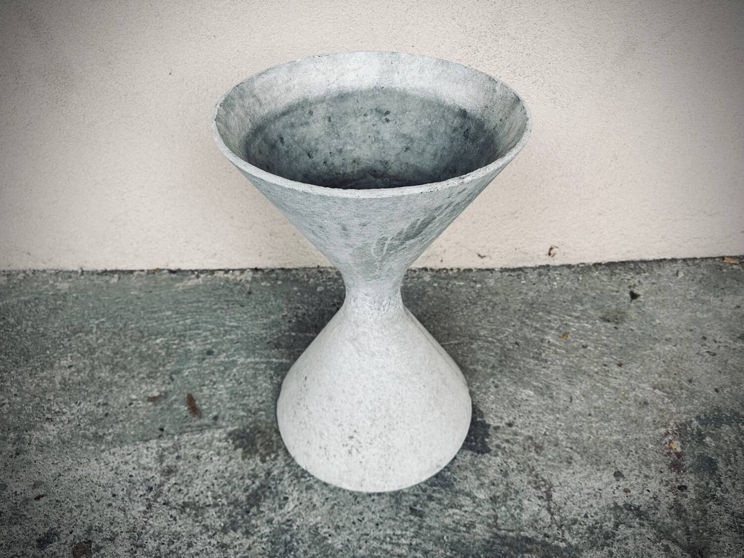 Vintage Diabolo architectural planter by Anton Bee, 1950s