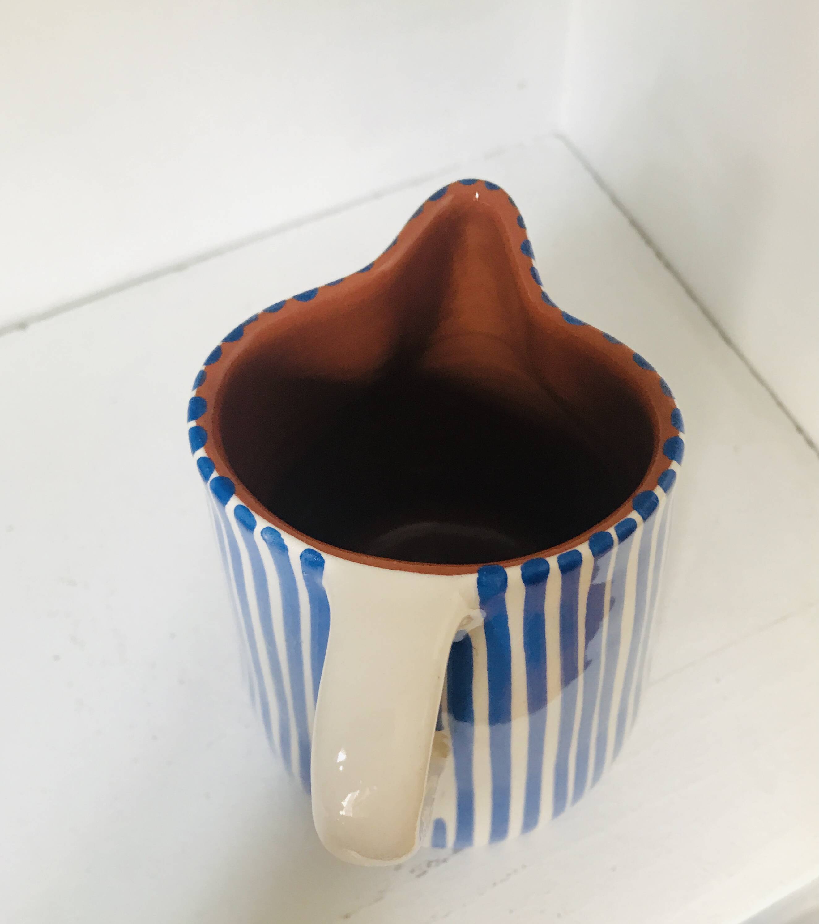 Portugal striped pitcher