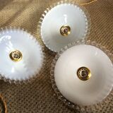 Trio of opaline suspensions