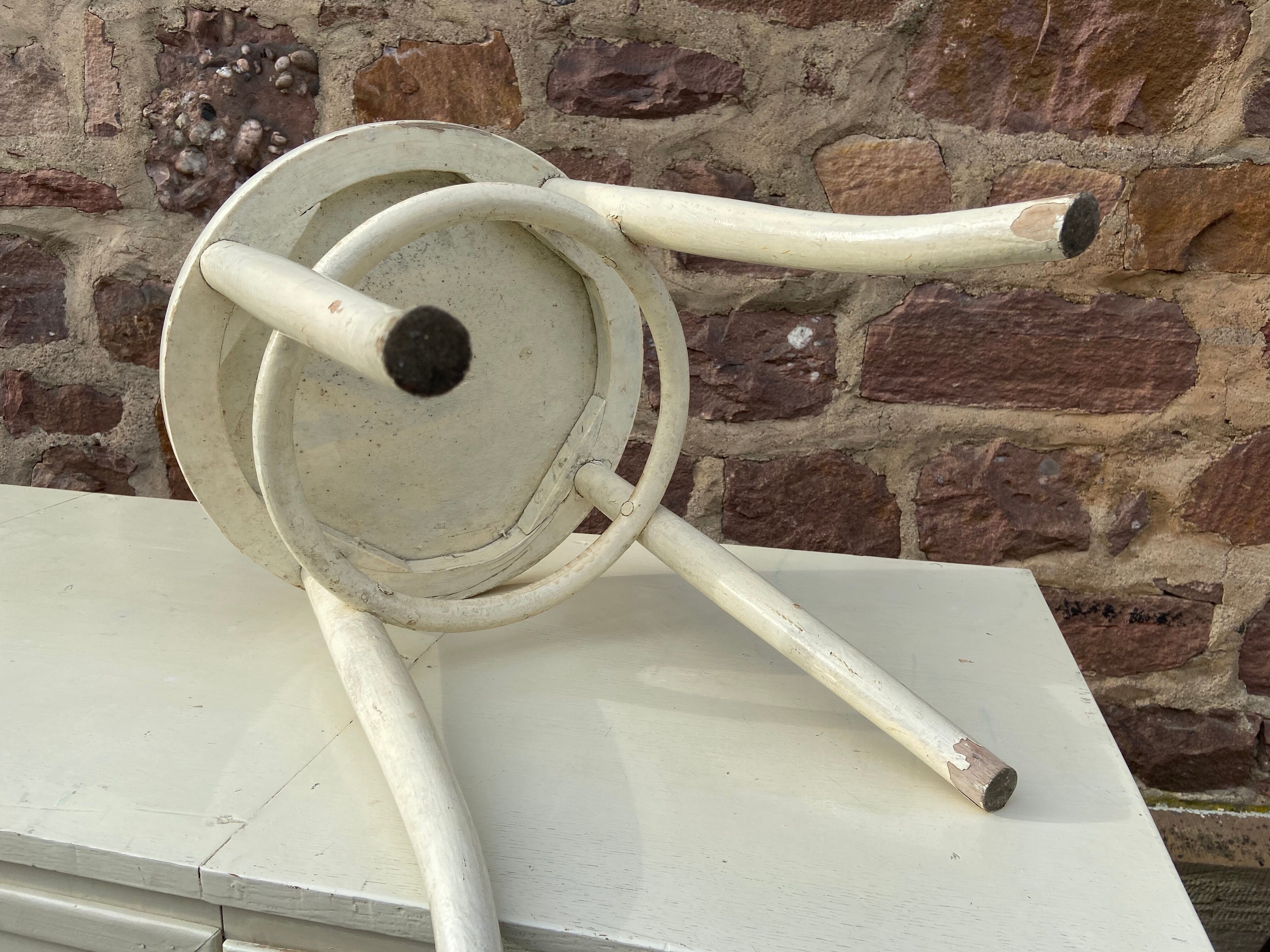 Lounge stool, curved wooden piano 1930