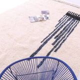 Traditional handmade pure wool Berber rug size 2.4/1.6 m