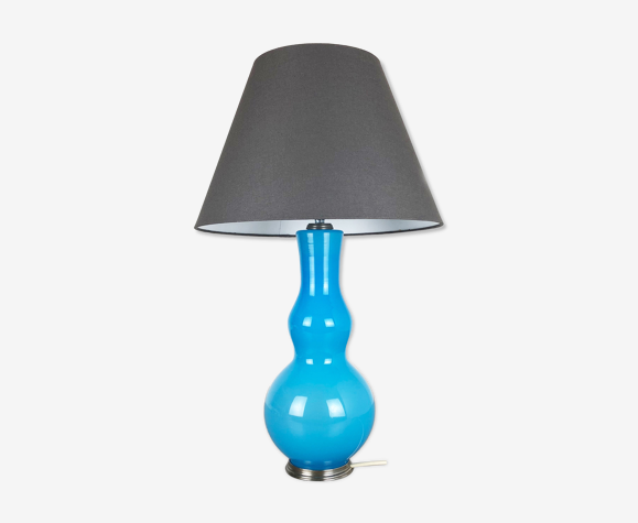 Opaline Murano Glass Table Desk Light, Modern Murano Glass Table Lamps Canada