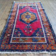 Handmade Anatolian carpet Yahyahli 187x100cm