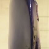 Important blue glazed ceramic vase signed by Max Idlasflag
