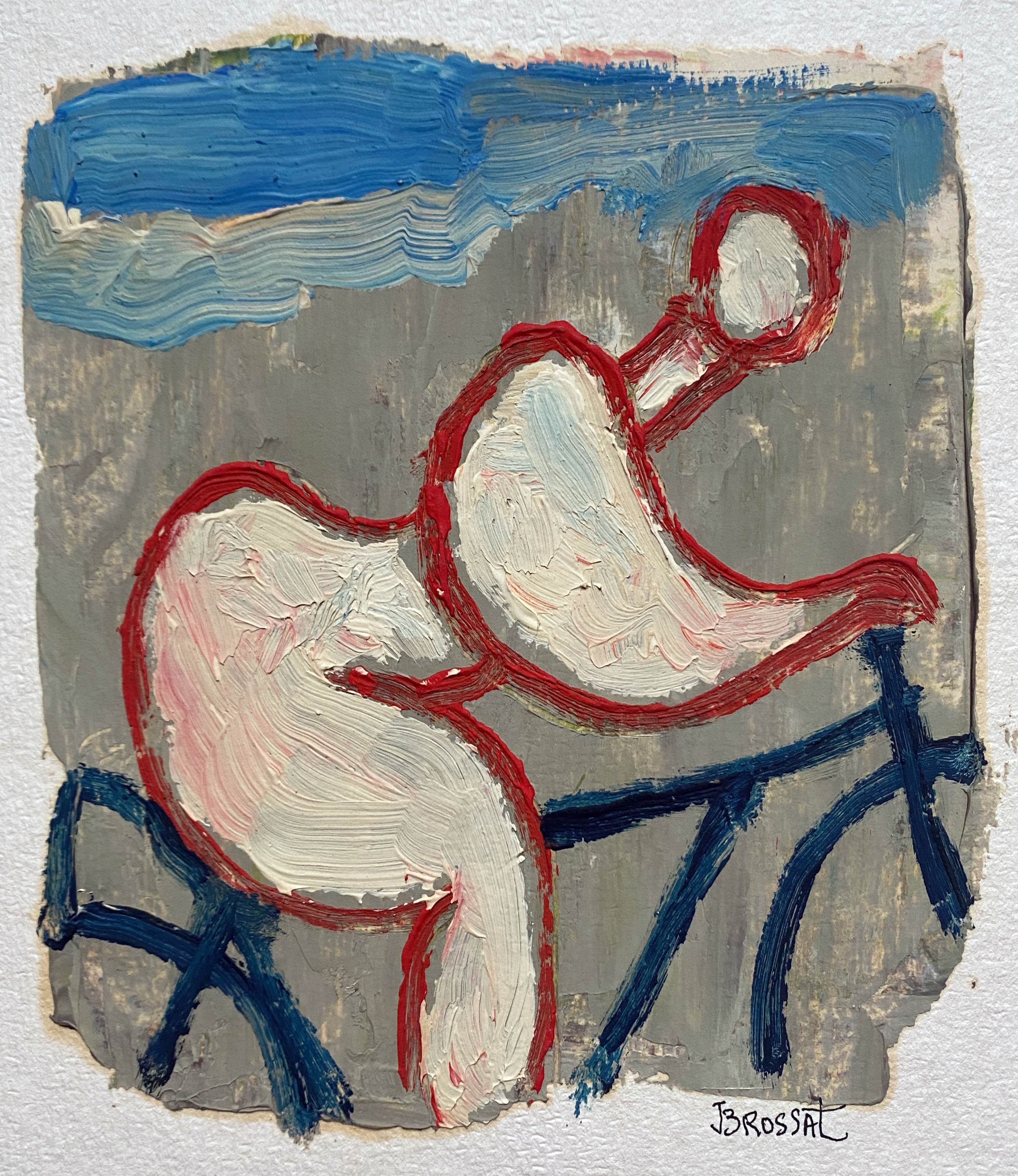 Table "The cyclist" HSP cycling sport by J.M. Brossat