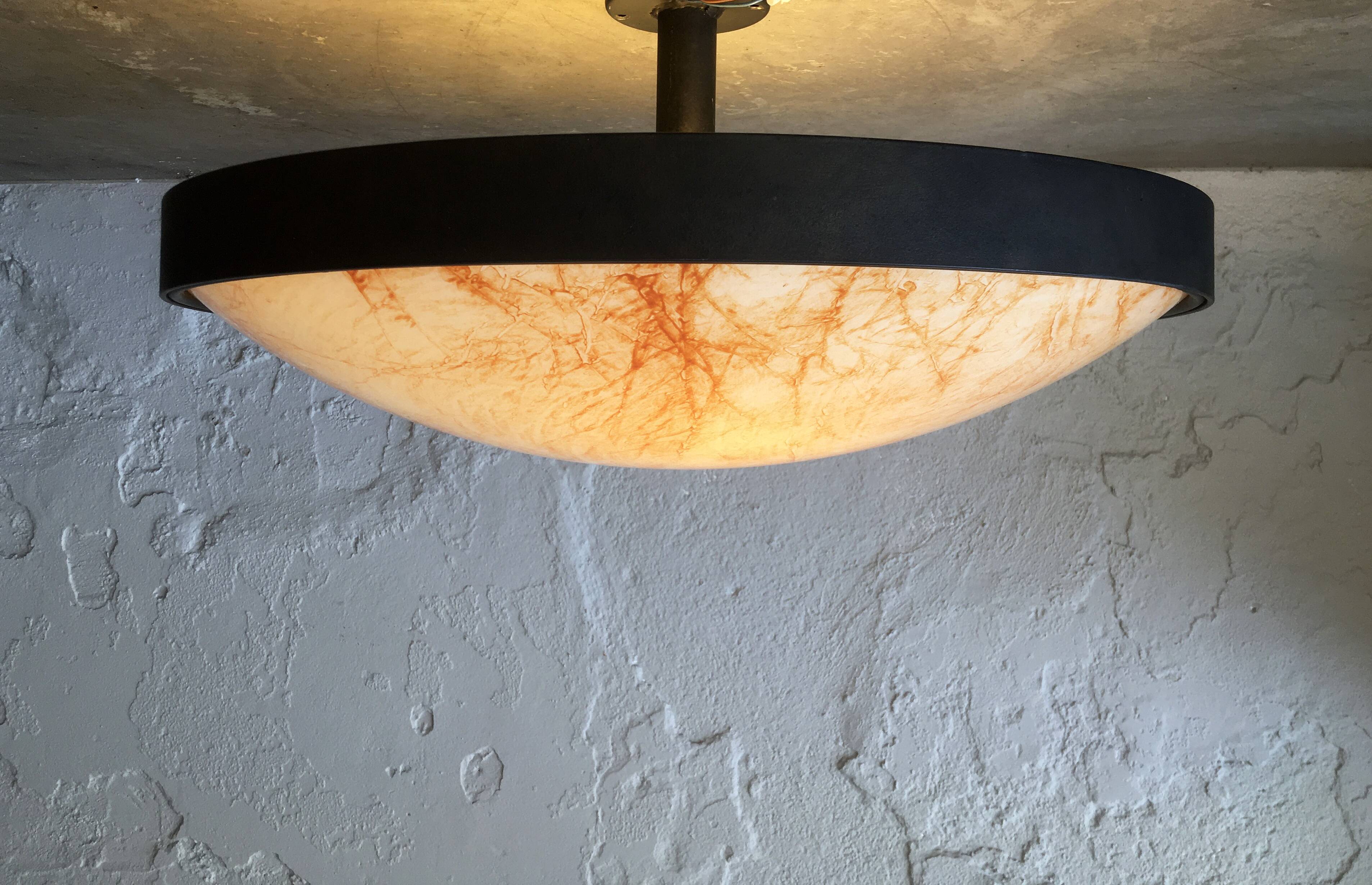 Large ceiling light, 1940s