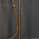 Antique 19thc victorian pair of brass coat stands c.1890