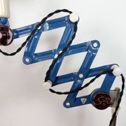 Industrial East German Scissor Lamp from VEB Zweckleuchtenbau Dresden, 1950