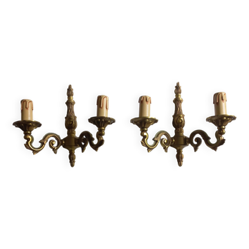 Set of two wall sconces
