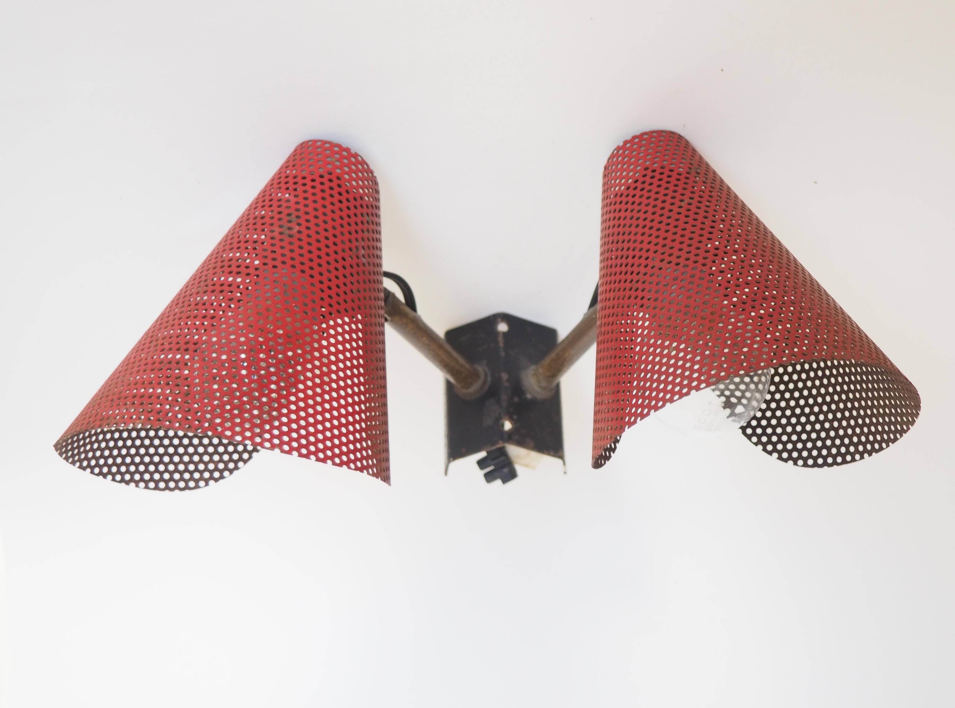 Double Rigitulle Wall Light by J Biny