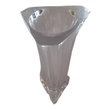 Large crystal vase, 70s