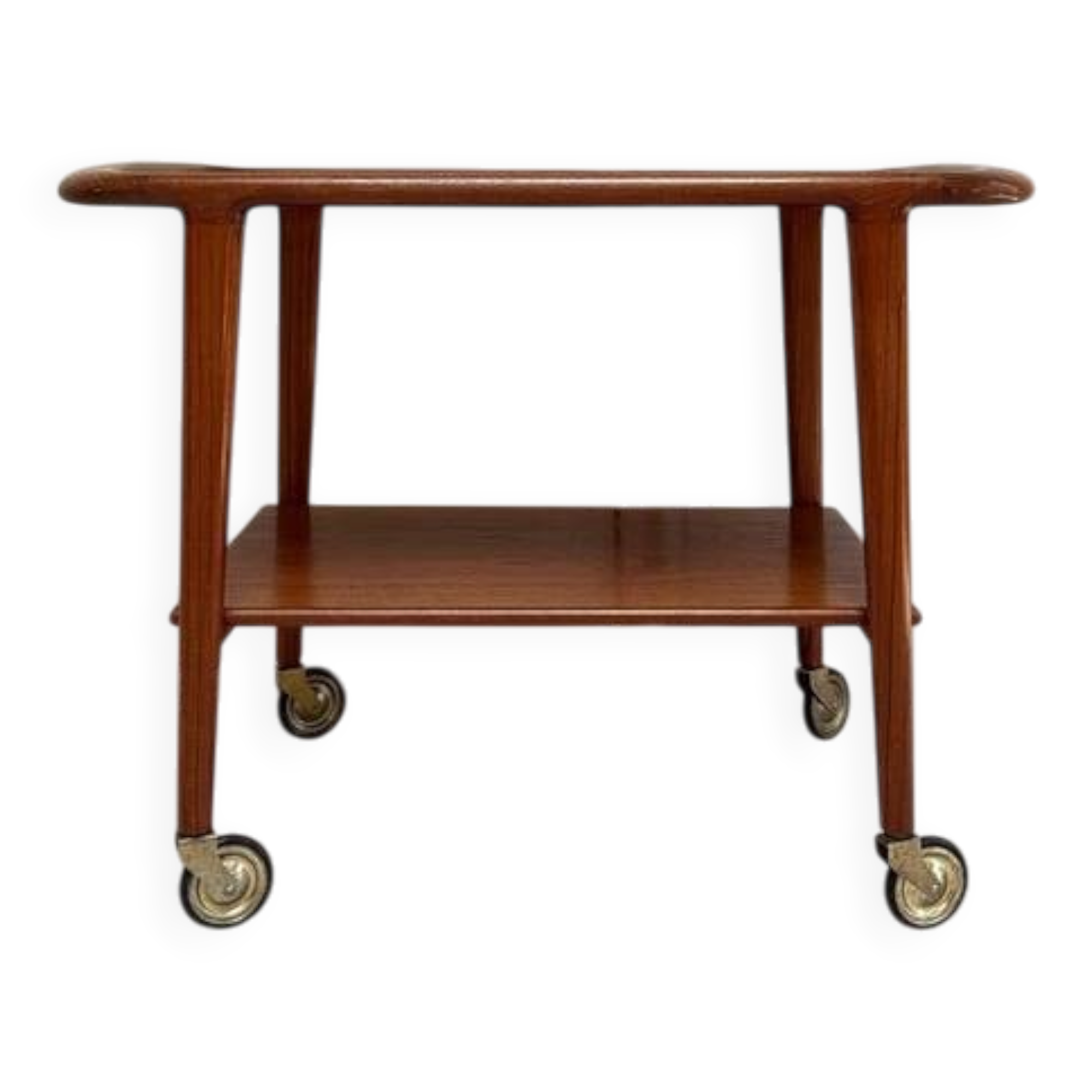 Vintage teak trolley by Niels Otto Møller
