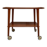 Chariot vintage en teck par Niels Otto Møller