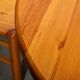 Ranier Daumiller dining room set with 4 chairs and round dining table