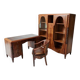Desk, chair and bookshelf Art Deco period