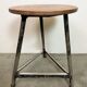 Black Industrial Workshop Stool, 1960s