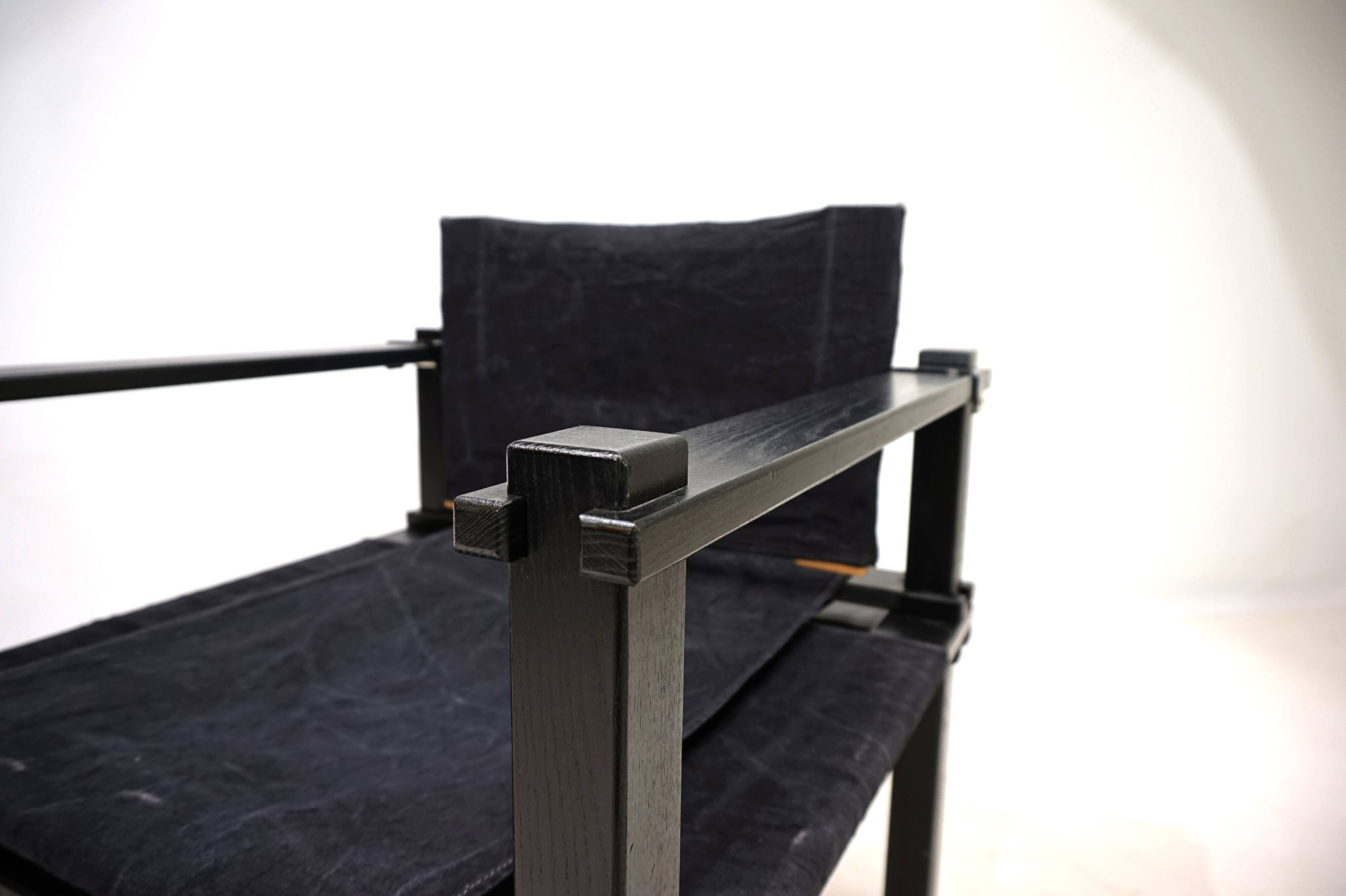 Bofinger set of 2 Farmer lounge chairs with table by Gerd Lange, 1960