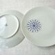 Set of 12 flat plates and 1 Bareuther dish