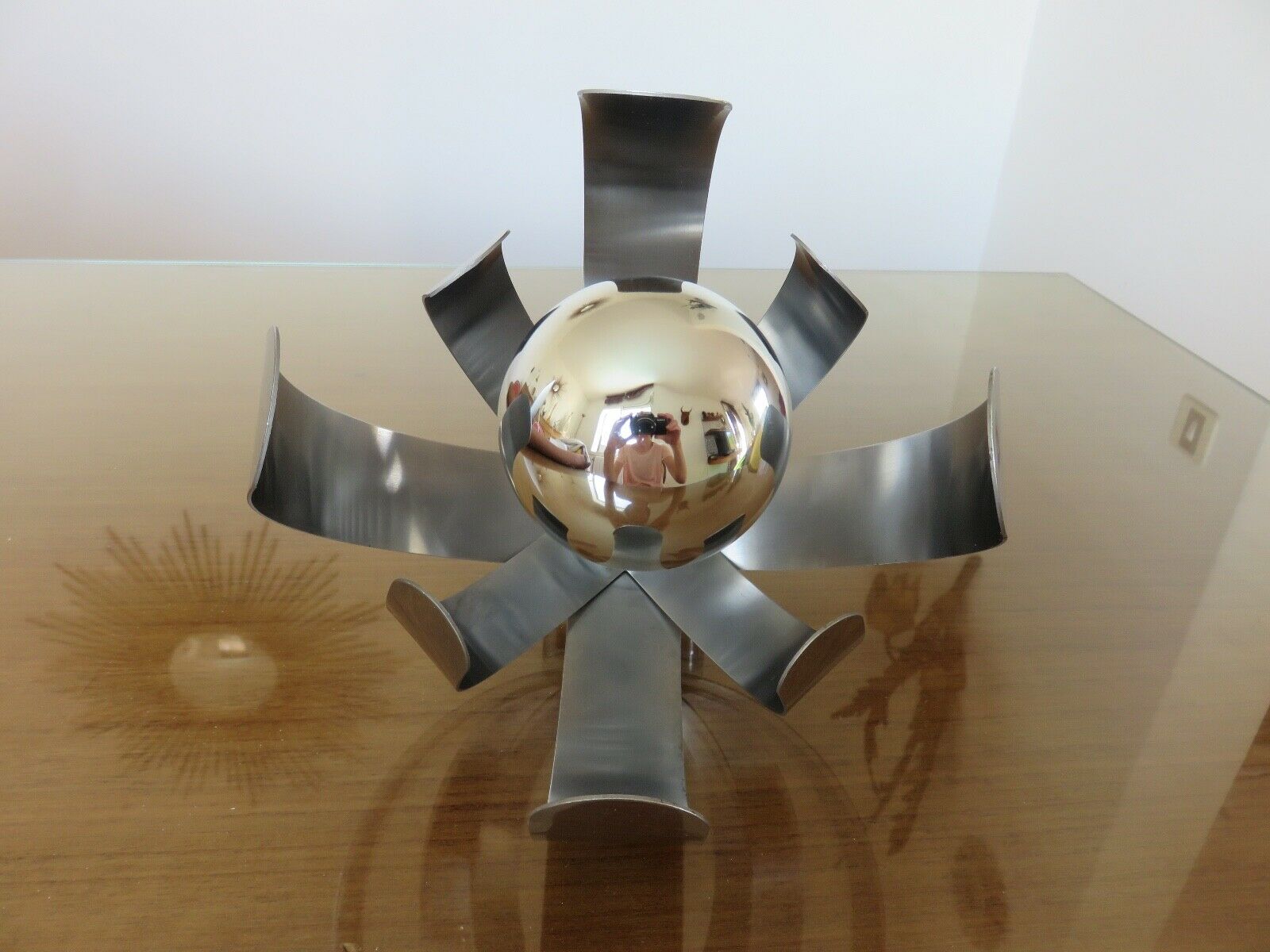 "Flower" wall lamp by Jocelyne Trocmé for "oxar" 70s