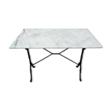 Bistro table in marble from a Parisian brasserie