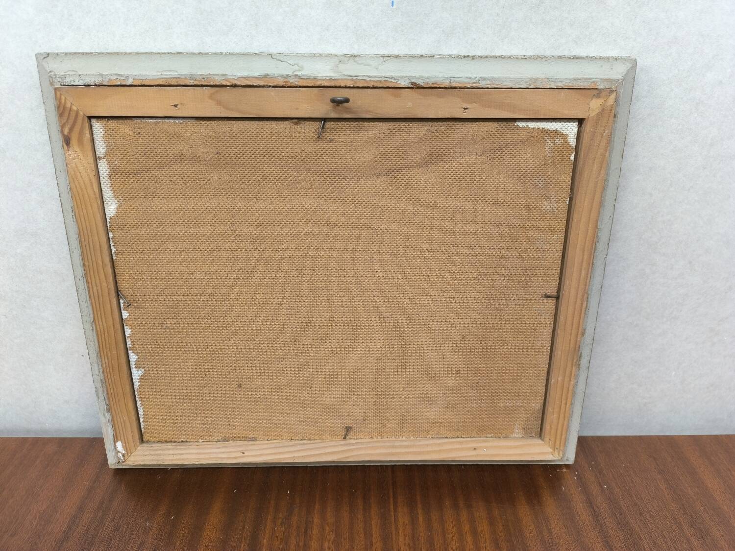 Painting Still Life with Poppies by M. Bonvin Oil on panel