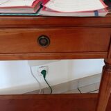 Cherry wood console