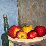 Still life, oil on panel signed B Bucket 88