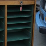 Double curtain binder