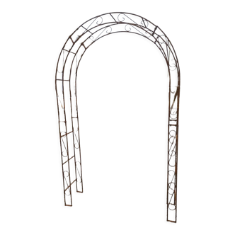 Wrought iron garden arch