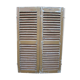 Pair of old wood shutters