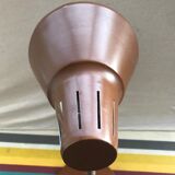 Office lamp workshop metal brown - flexible arms chrome 70vintage