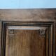 Pair of 18th-century solid walnut double-panel doors