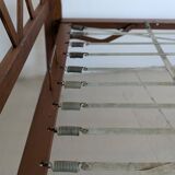 Bed, daybed, style reconstruction, in oak, 1950s.