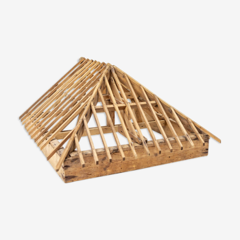 Architect's pitched roof model