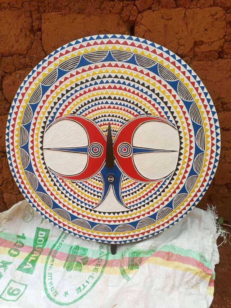 African Bwa Mossi Sun Mask