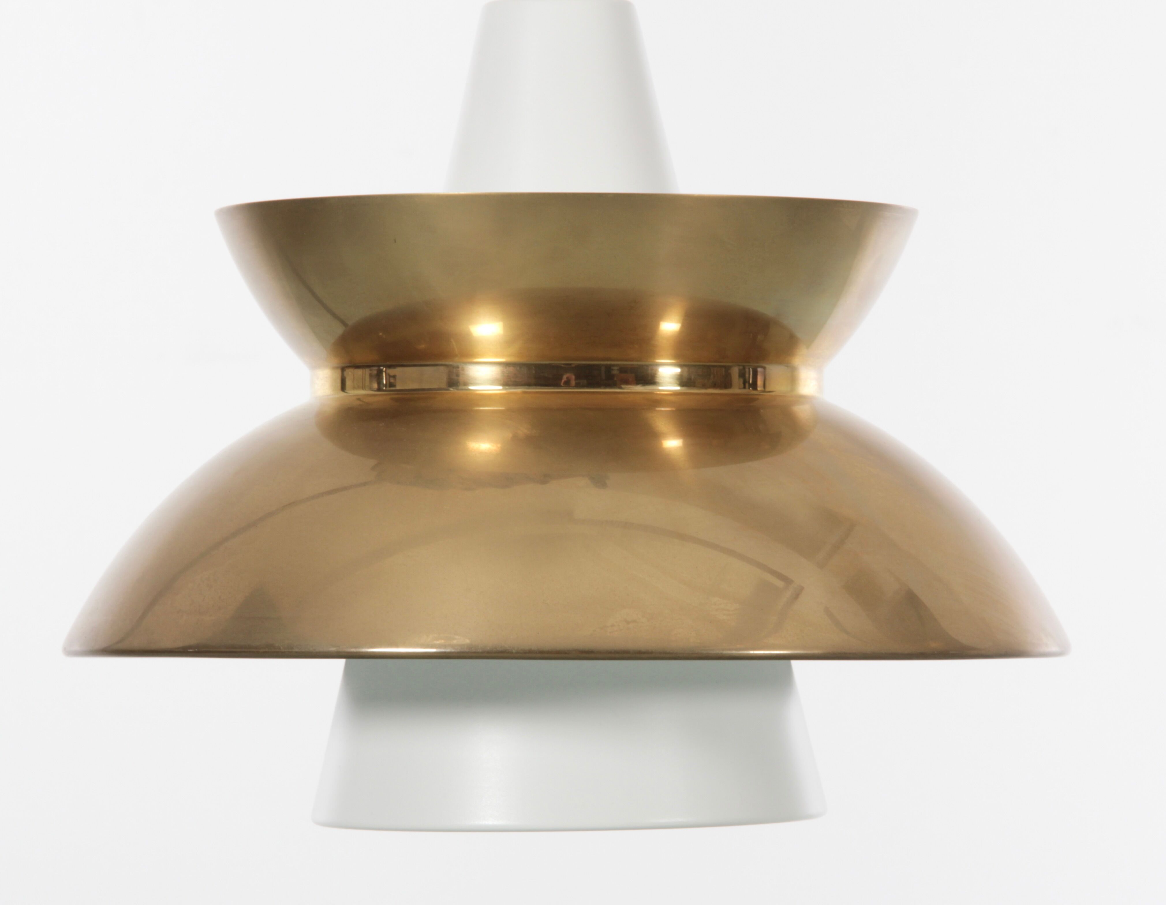 Scandinavian suspension Doo-Wop or "Navy" in brass. 2013 Edition