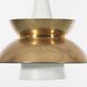 Suspension scandinave Doo-Wop ou « Navy  »  en laiton, édition 2013