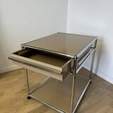 USM Haller bedside table in beige