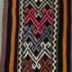 5x8 Kilim Colorful Striped Vintage Wool Kilim Rug, 160x232 Cm